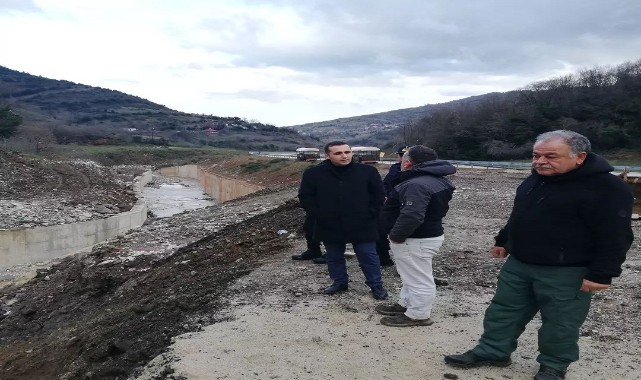 Köylerde yürütülen çalışmaları yerinde inceledi