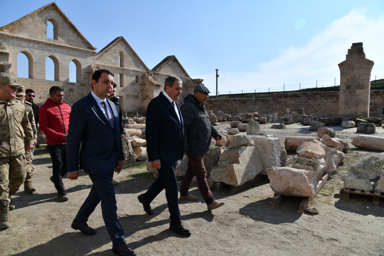 “Harran’da tarihi dokunun korunduğunu görmek güzel”;