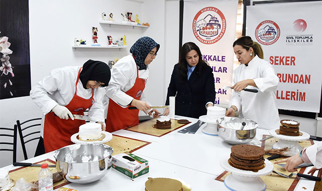 Kırıkkale'de şeker hamurundan hayaller yolda!;