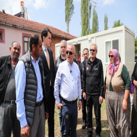 "326 vatandaşı konteynerlere yerleştirdik"