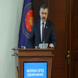 Bakan Çiftçi, suç örgütleriyle ilgili net konuştu: “Organize suç örgütlerine nefes aldırmayacağız”