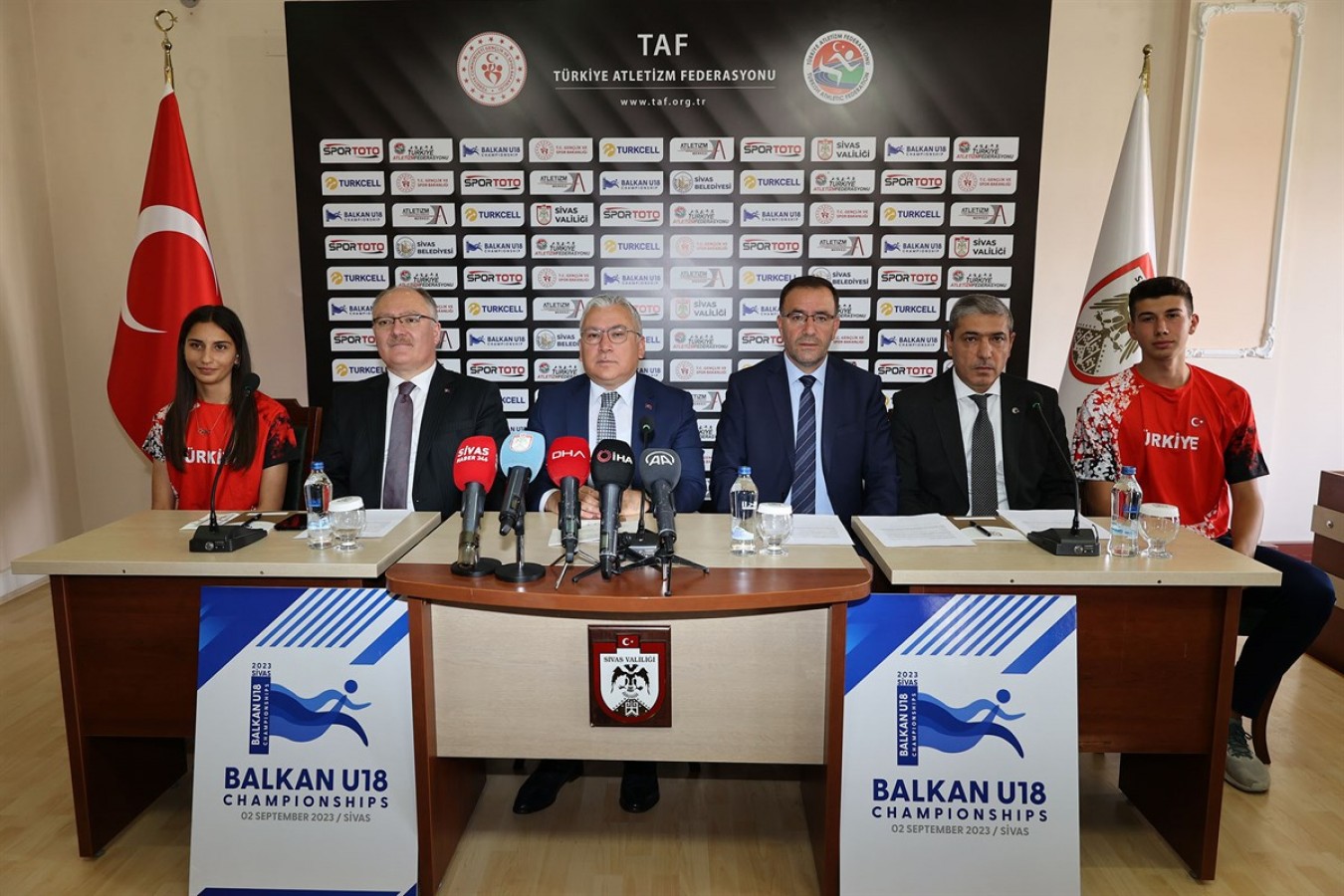 Sivas, atletizm balkan şampiyonasına ev sahipliği yapacak;