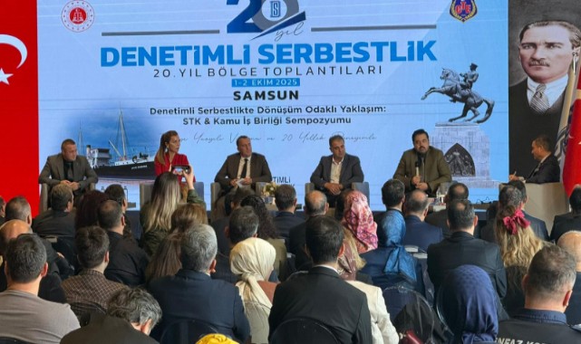 Denetimli Serbestlik 20. Yılı Sempozyumu Samsun'da düzenlendi