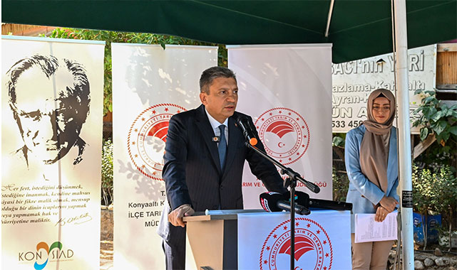 Antalya'nın coğrafi işaretli lezzetleri Konyaaltı'nda tanıtıldı;
