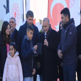 Elazığ’da 1407 aile sıcak yuvasına kavuştu