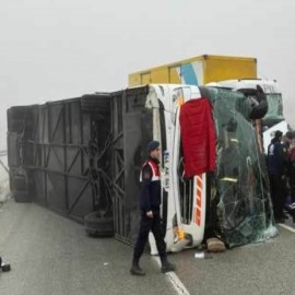 Malatya'da feci kaza: 4 ölü, 31 yaralı