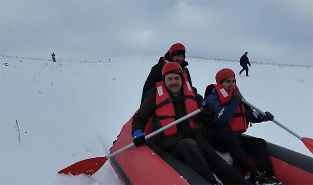 Erzurum'da kış sporlarına yeni soluk!;