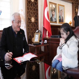 Şehidin emaneti minik Sümeyye’nin velisi oldu