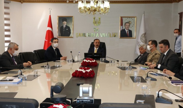 Şanlıurfa'da Kamu Kurumları Değerlendirme Toplantısı