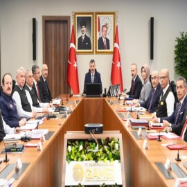 Bakan Çiftçi’den, kritik Sınır Güvenliği Toplantısı