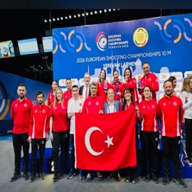 10m Havalı Tüfek Kadın Takımı’ndan Avrupa’da tarihi başarı