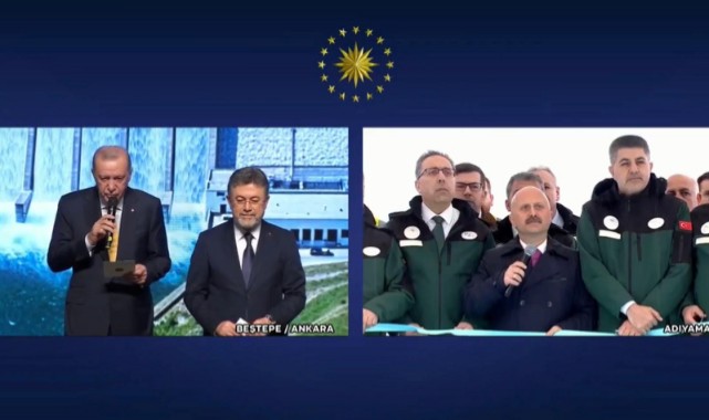 Türkiye’nin 10'uncu büyük barajı Adıyaman’da açıldı