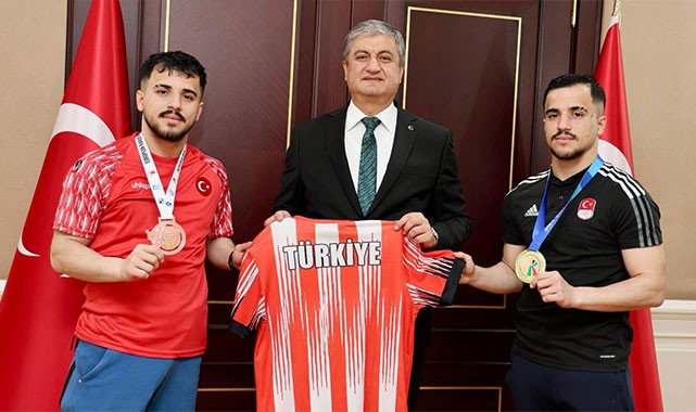 ''Sporcularımızın azmi ve disiplinli çalışmaları, geleceğe dair umut veriyor''