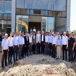 Kahta Çevre Yolu bağlantı çalışmaları ile Oto Galericiler Sitesi altyapısı başladı