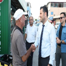 “Sahada olmak, sorunları yerinde görmek bizim için çok önemli”