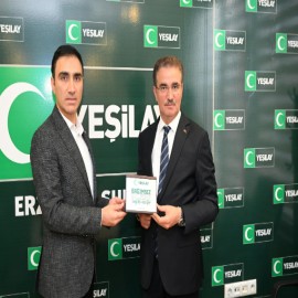 Vali Baruş’tan, Türkiye 1’incisi Yeşilay’a tebrik