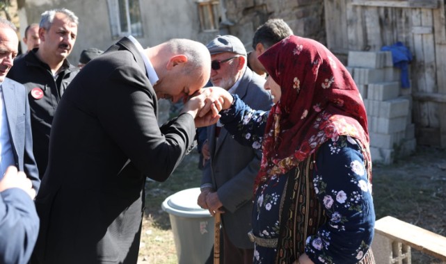 Bakan Soylu, Göle’nin köylerinde inceleme yaptı