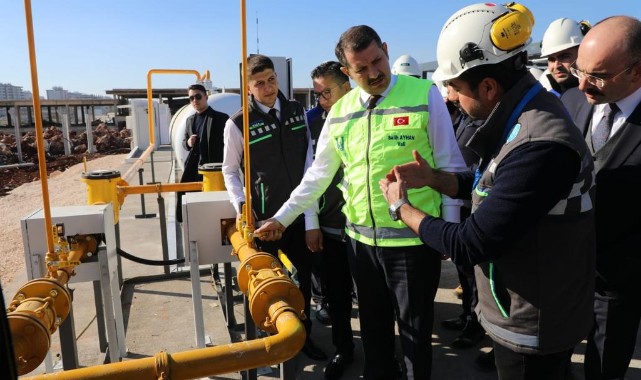 Üç ilçedeki çalışmaları yerinde inceledi