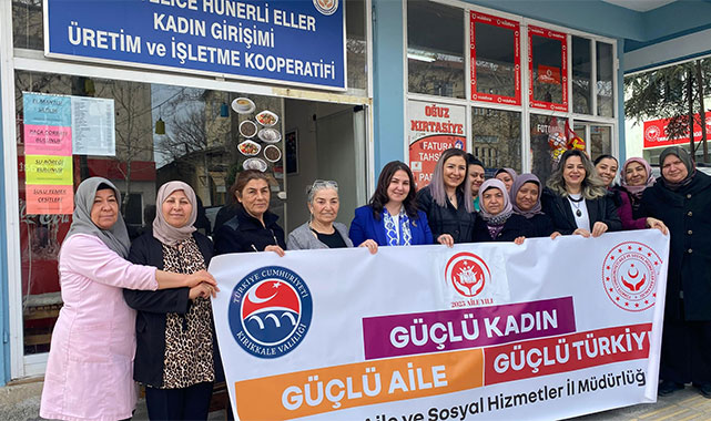 Elif Makas’tan kadın girişimcilere '8 Mart' ziyareti;