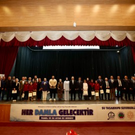 ‘Su vatandır, su medeniyettir, su geleceğimizdir"