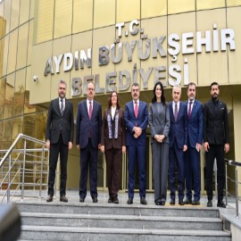 Bakan Yusuf Tekin ve Vali Canbolat’tan Büyükşehir’e ziyaret