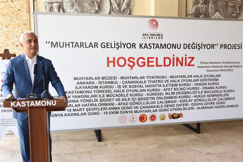 ‘Muhtarlar gelişiyor Kastamonu değişiyor’;