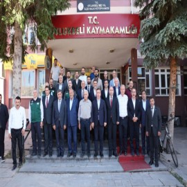 Yıldırım’dan, Kaymakam Oral’a başarı dileği