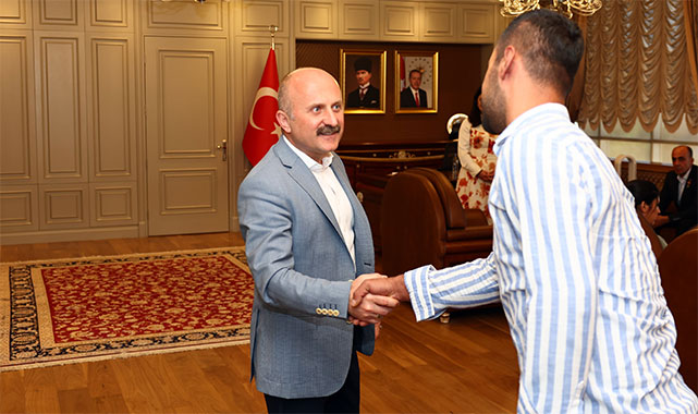 Vali Varol'dan şehit ailelerine vefa;