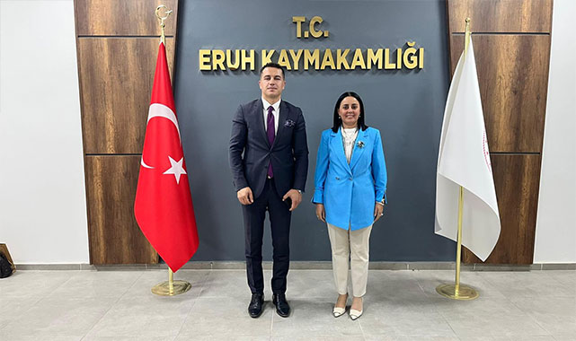 İçişleri Bakan Müşaviri Hatice Atan'dan Eruh ziyaretleri;