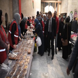 Filistin kermesine destek verdi