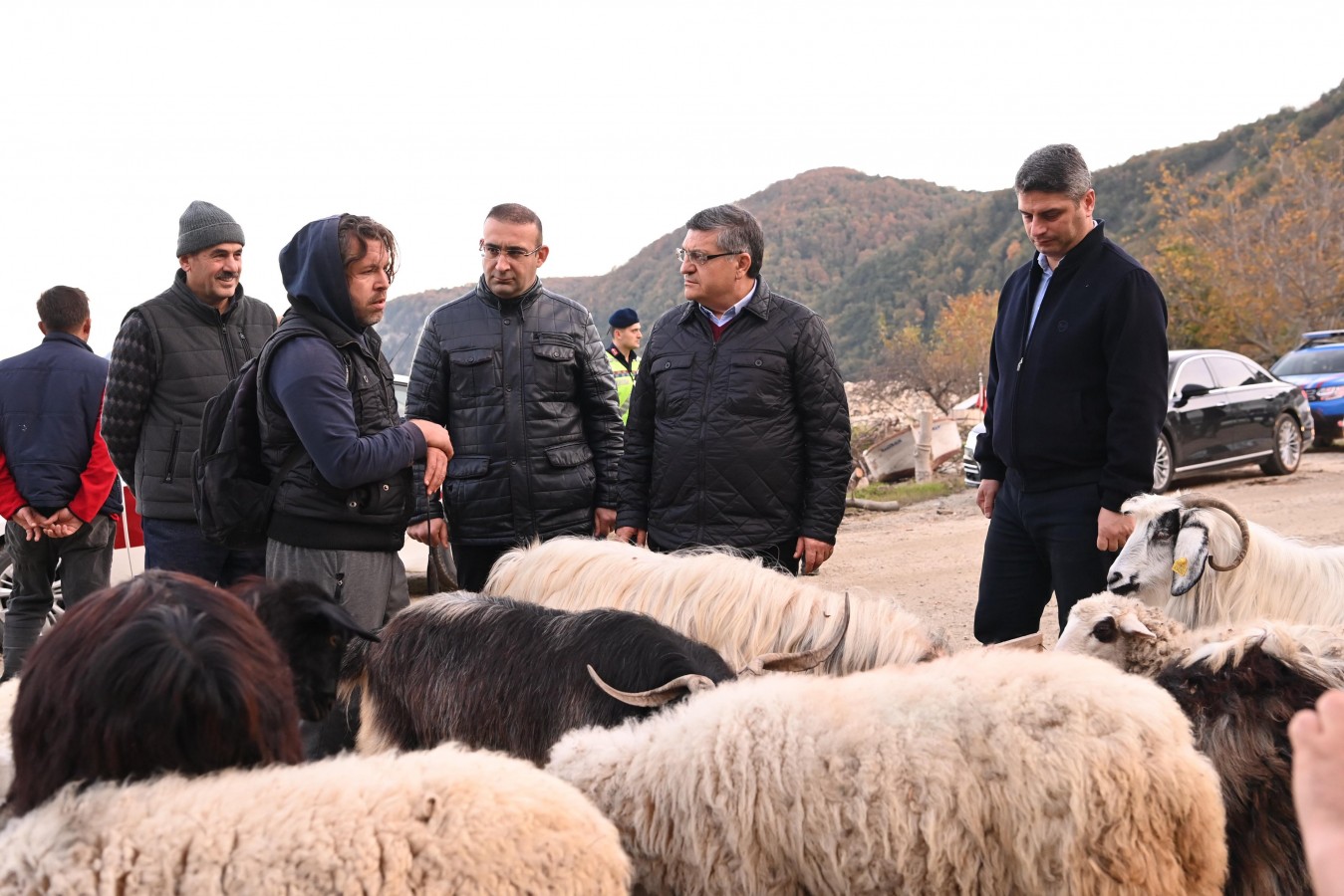 Köyüne dönen çobana destek sözü