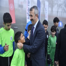"Amacımız; her çocuğumuz bir spor branşıyla uğraşsın"