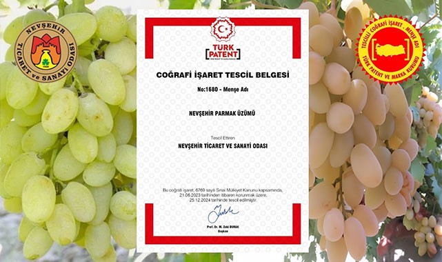 Nevşehir'in coğrafi işaretli ürünlerine bir yenisi daha eklendi!