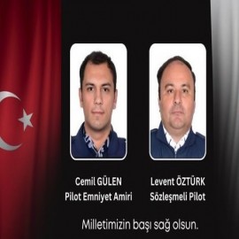 Polis helikopteri düştü: 2 pilot şehit oldu