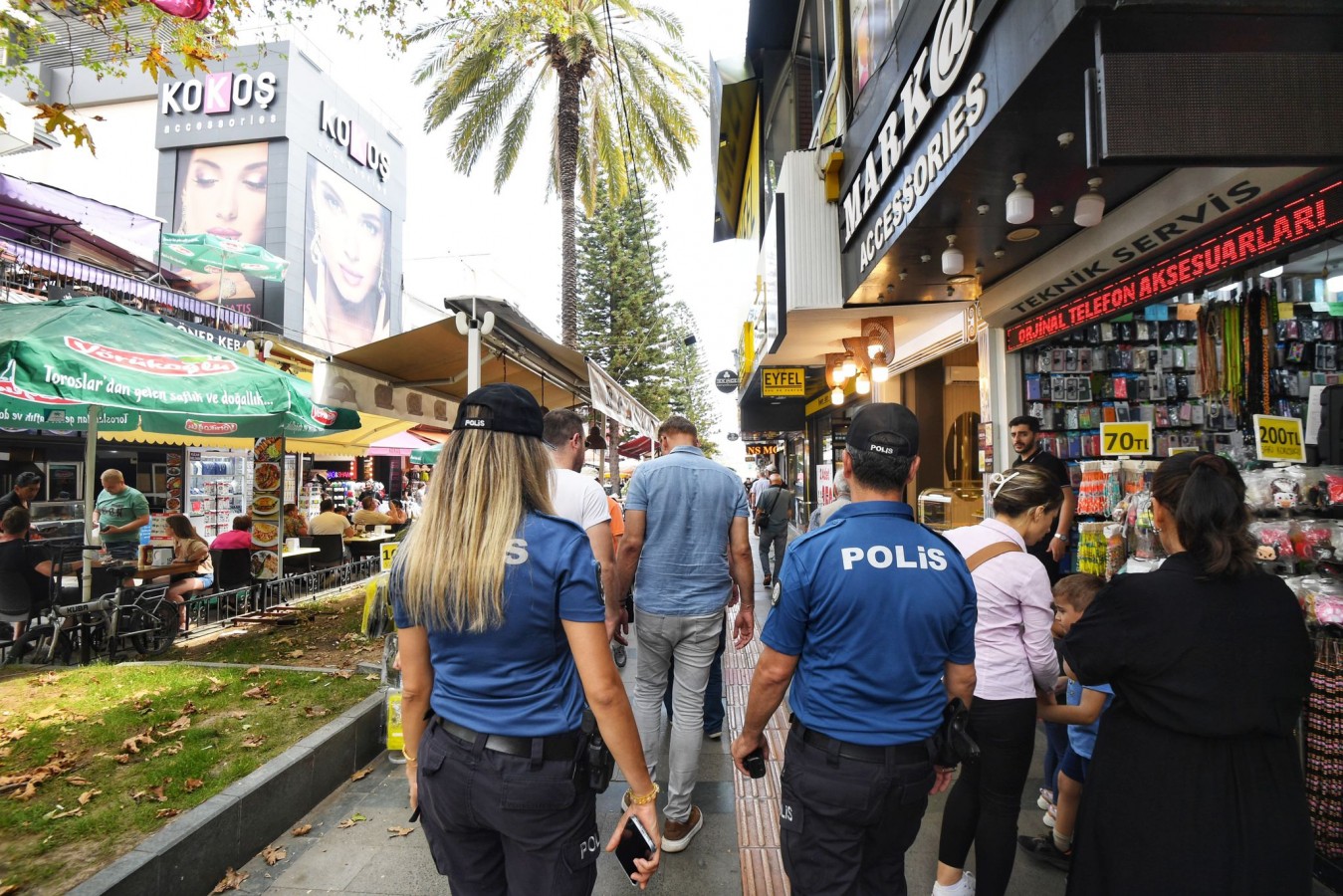 Antalya’nın kalbine sıkı denetim