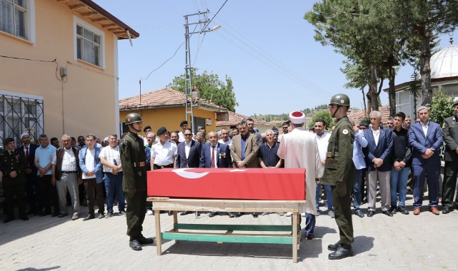 Vali, Kore Gazisinin vasiyetini yerine getirdi, cenaze namazını kıldırdı