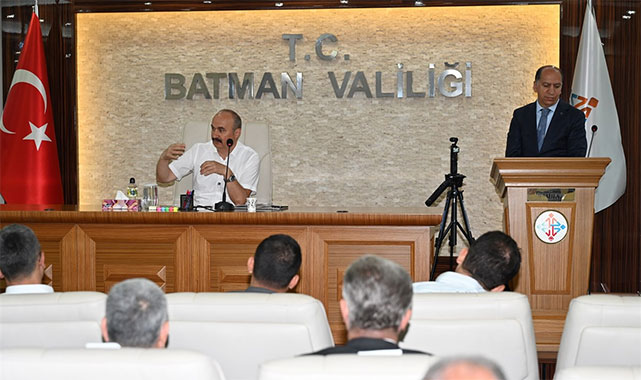 Vali Canalp, Batman'a nefes aldıracak yeni projeyi tanıttı;