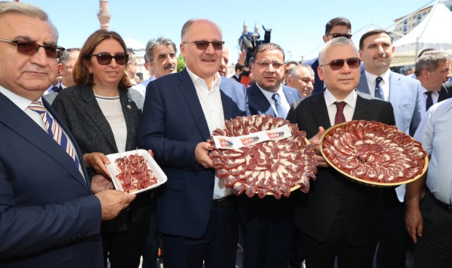 Coğrafi işaretle tescillenen ‘Sivas Pastırması’ için tanıtım atağı