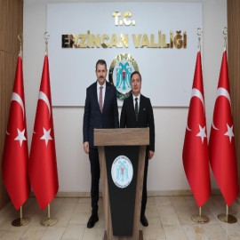 "Şirin Erzincan’a güzel hizmetler temennisiyle"