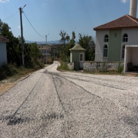 Edirne’de köy yollarında hizmet atağı devam ediyor