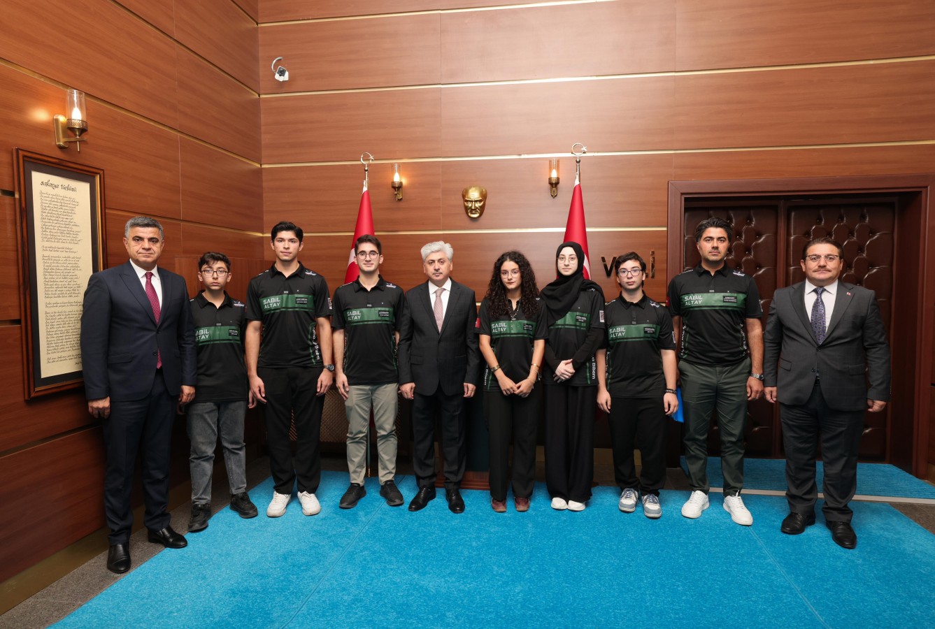 “Gençlerin, bilim ve teknoloji çalışmaları gurur verici”