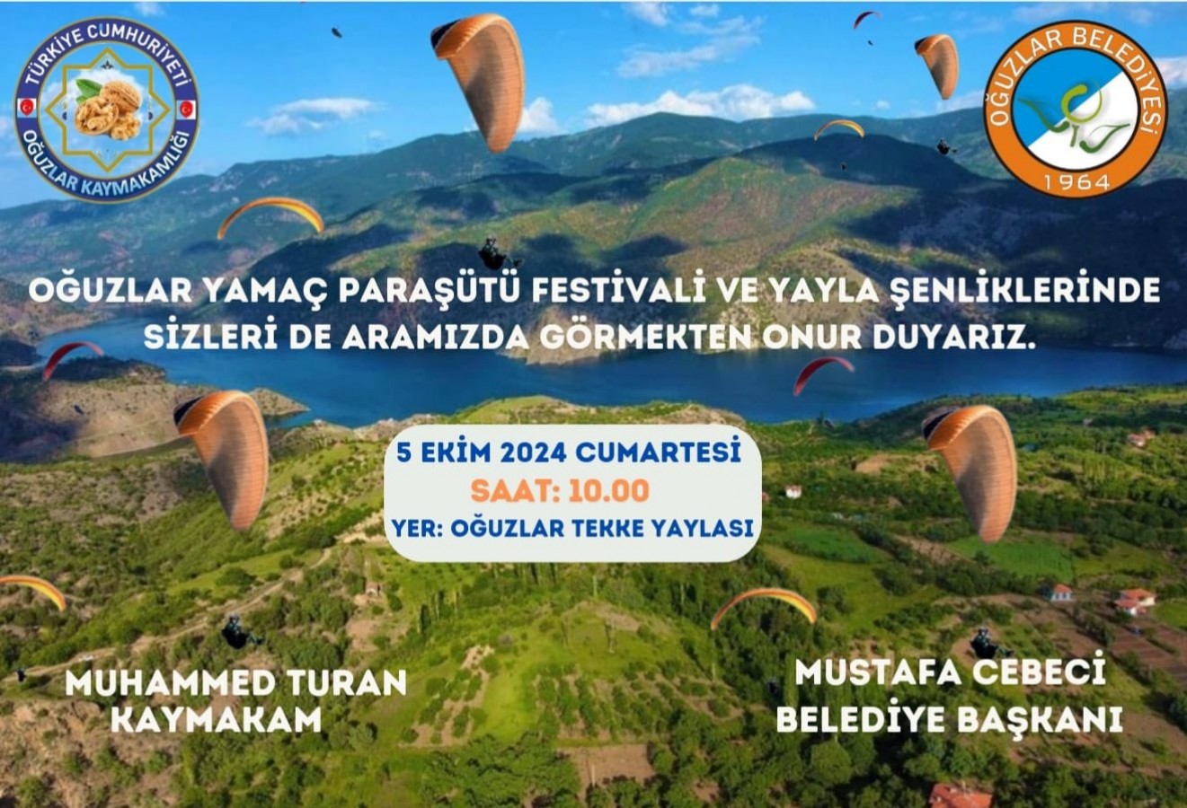 Kaymakam Turan’dan festivale davet;