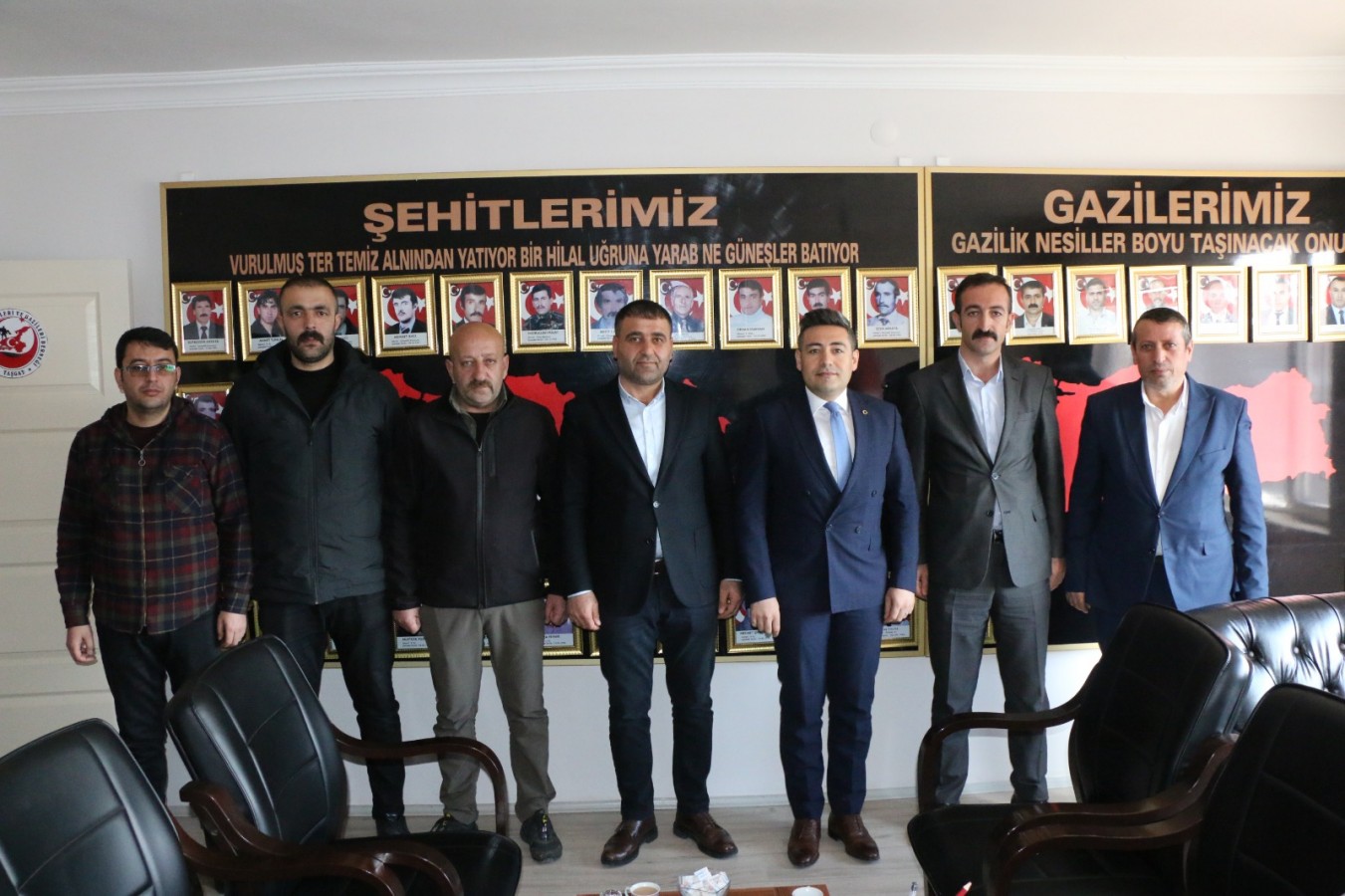 “Şehit aileleri ve gazilerimizin her zaman yanındayız”;