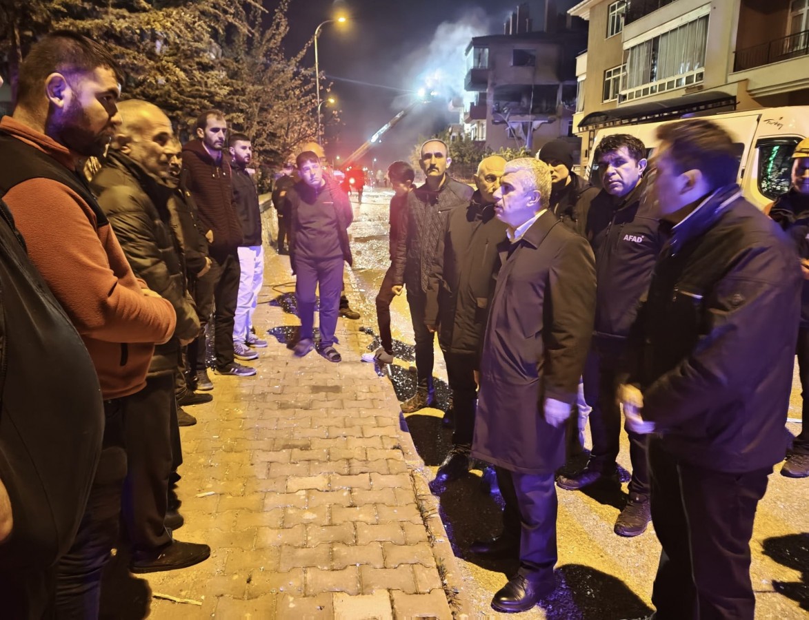 Konya'da 4 katlı binada patlama: 12 yaralı;