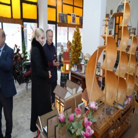 Kaymakam Şıktaş’tan, usta ellere övgü