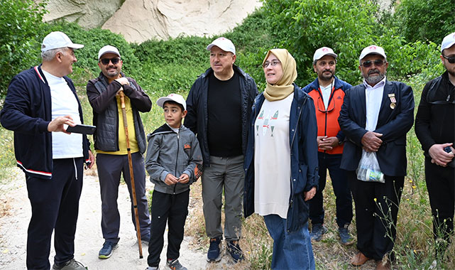 Kapadokya’da Aile Yılı’na yakışır etkinlik: Şehit ve gazi aileleri Meskendir Vadisi'nde buluştu;