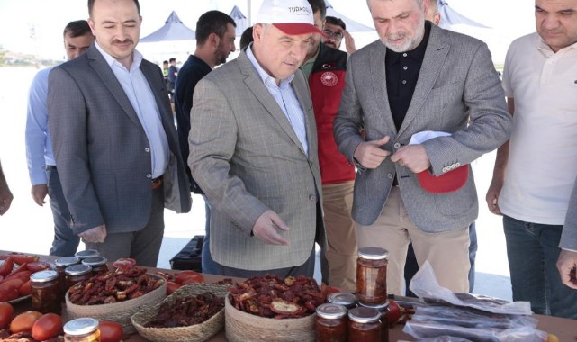 Deprem bölgesinden kurutulmuş domates ihraç ediliyor