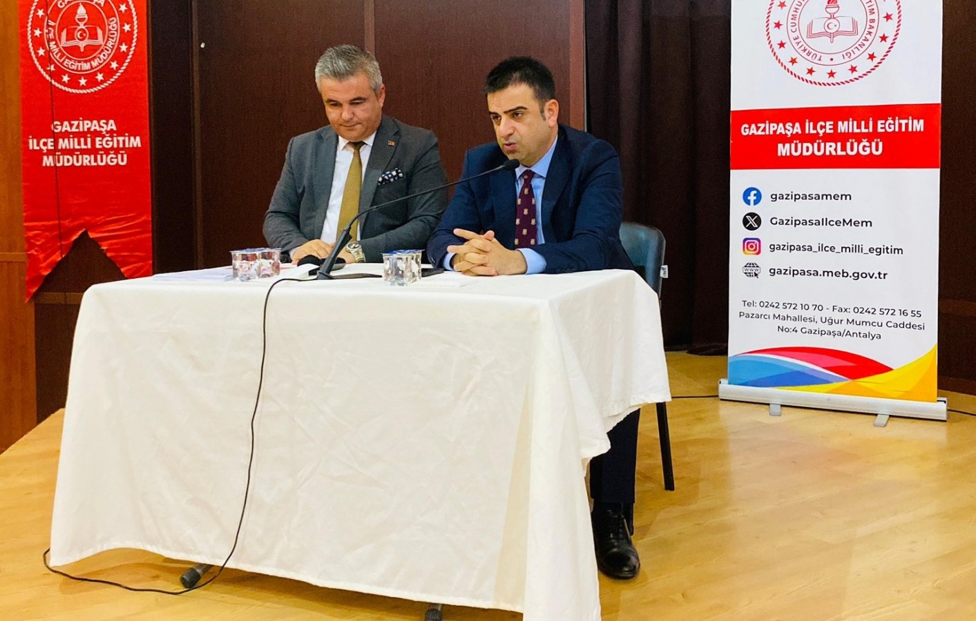 "Huzurlu ve başarılı bir eğitim yılı için iş birliği önemli";