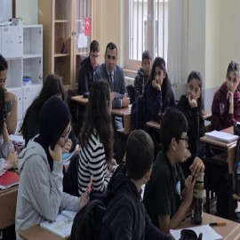 Kaymakam Algın, öğrencilerin hedeflerini dinledi