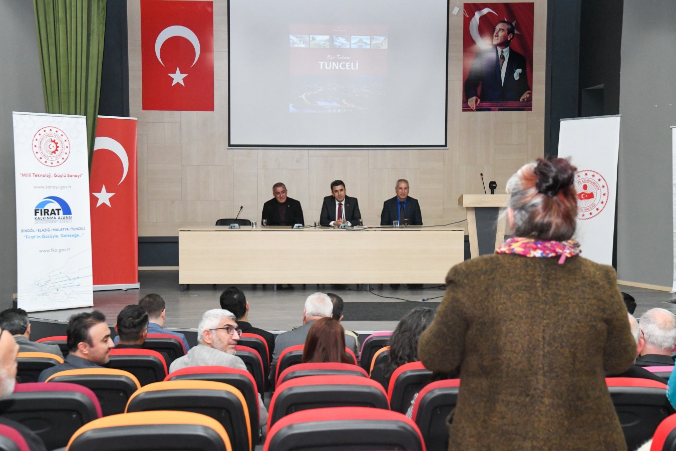 Tunceli'de bir ilk! Devlet destekleri için toplantı yapıldı;
